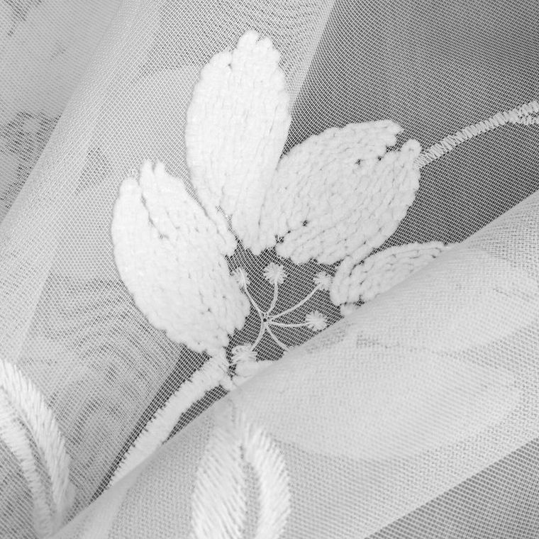 Eurofirany, firana gotowa, Sandi, 350-250 cm, biały