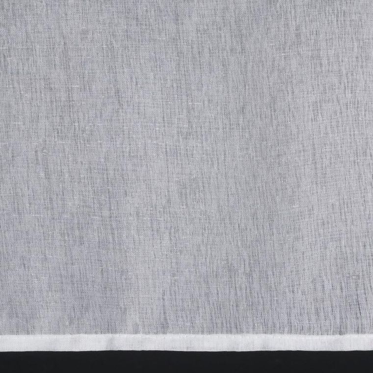 Eurofirany, firana gotowa, Sevilla, na szelkach, 150-30 cm, biały