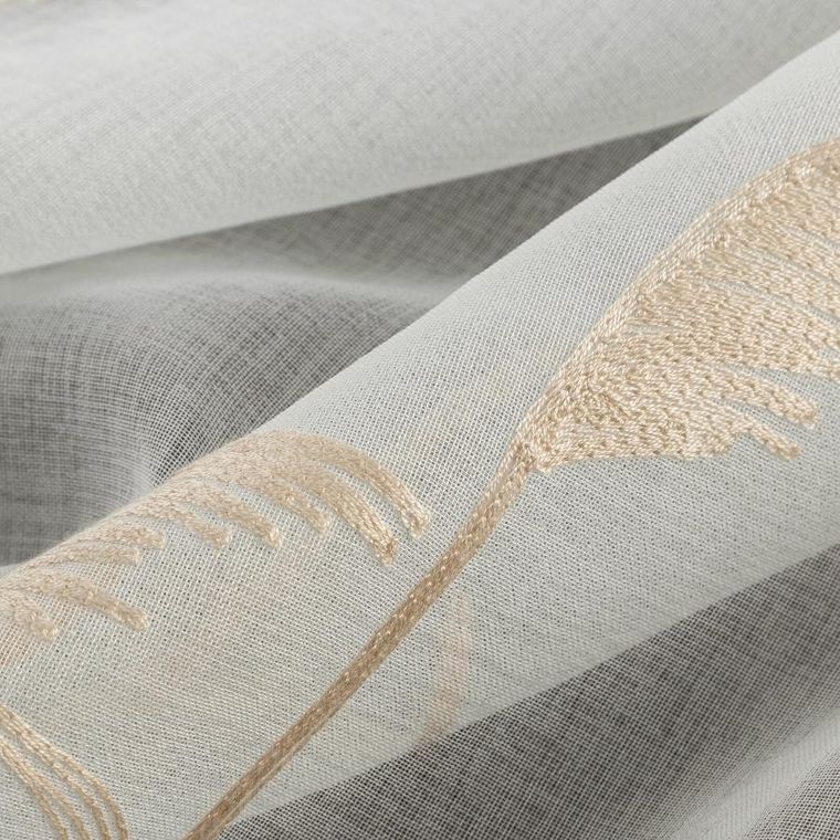 Eurofirany, firana gotowa, Tasha, 140-250 cm, biały