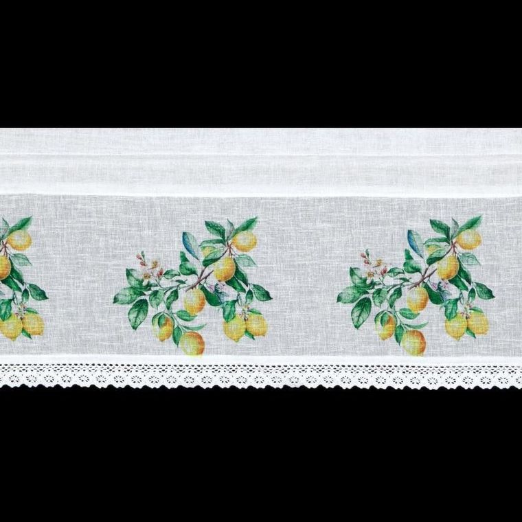 Eurofirany, firana zaciemniająca gotowa, Cloe, na taśmie, 150-30 cm, biały