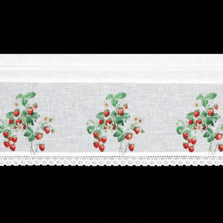 Eurofirany, firana zaciemniająca gotowa, Ksenia, na taśmie, 150-30 cm, biały