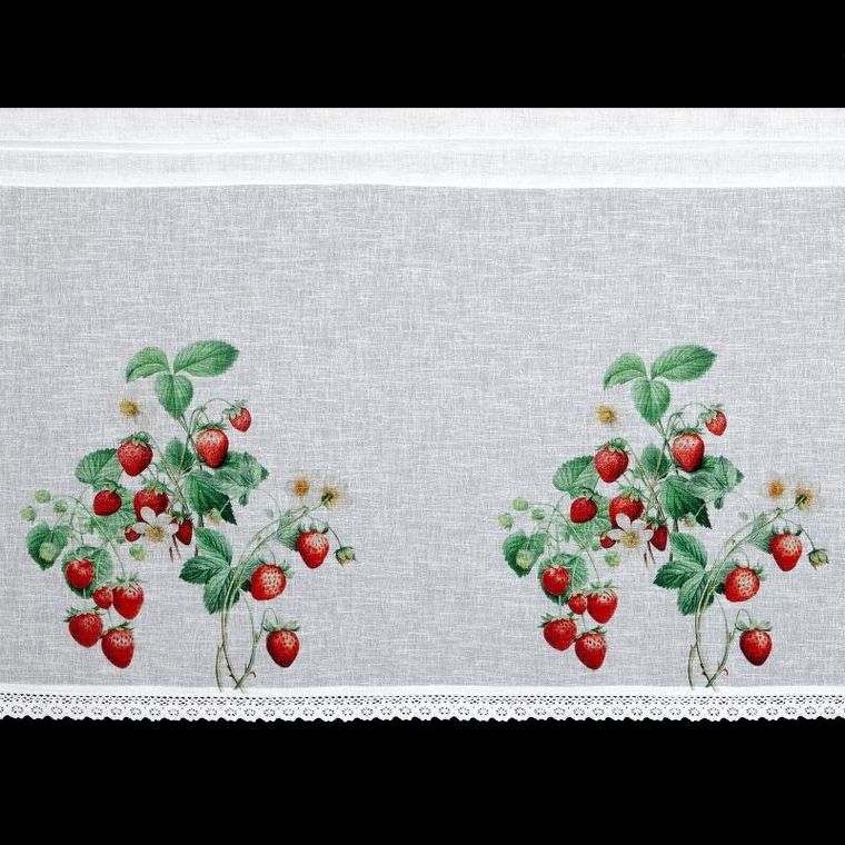 Eurofirany, firana zaciemniająca gotowa, Ksenia, na taśmie, 150-60 cm, biały