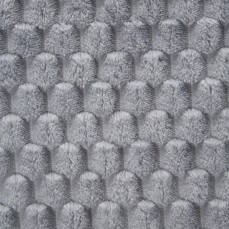 Eurofirany, koc d91 Cindy6, srebrny, 200-220 cm