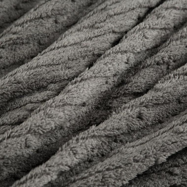 Eurofirany, koc d91, Lisa, 200-220 cm, stalowy