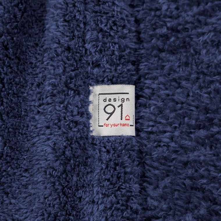 Eurofirany, koc d91, Lori, 200-220 cm, granatowy