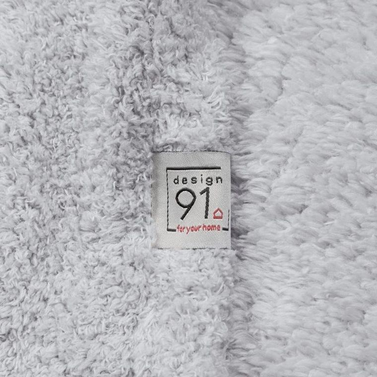 Eurofirany, koc d91, Lori, 200-220 cm, srebrny