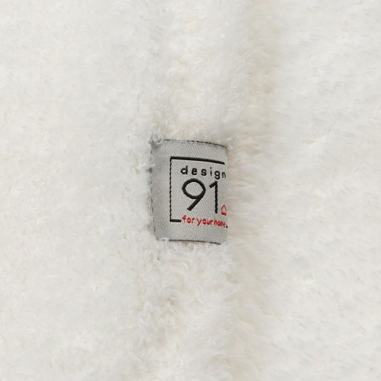 Eurofirany, koc d91, Lori, 70-160 cm, biały