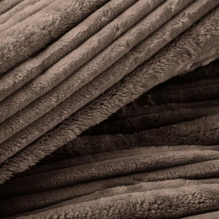 Eurofirany, koc Nina, 150-200 cm, beżowy