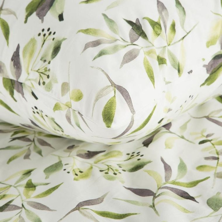 Eurofirany, komplet pościeli bawełnianej, Mili, 140-200 cm, biały