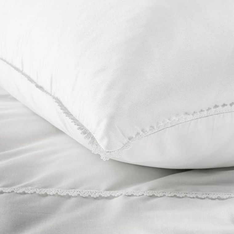 Eurofirany, komplet pościeli, Linda, 160-200 cm, biały