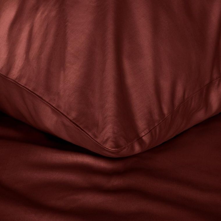 Eurofirany, komplet pościeli, Nova3, 140-200 cm, burgundowy