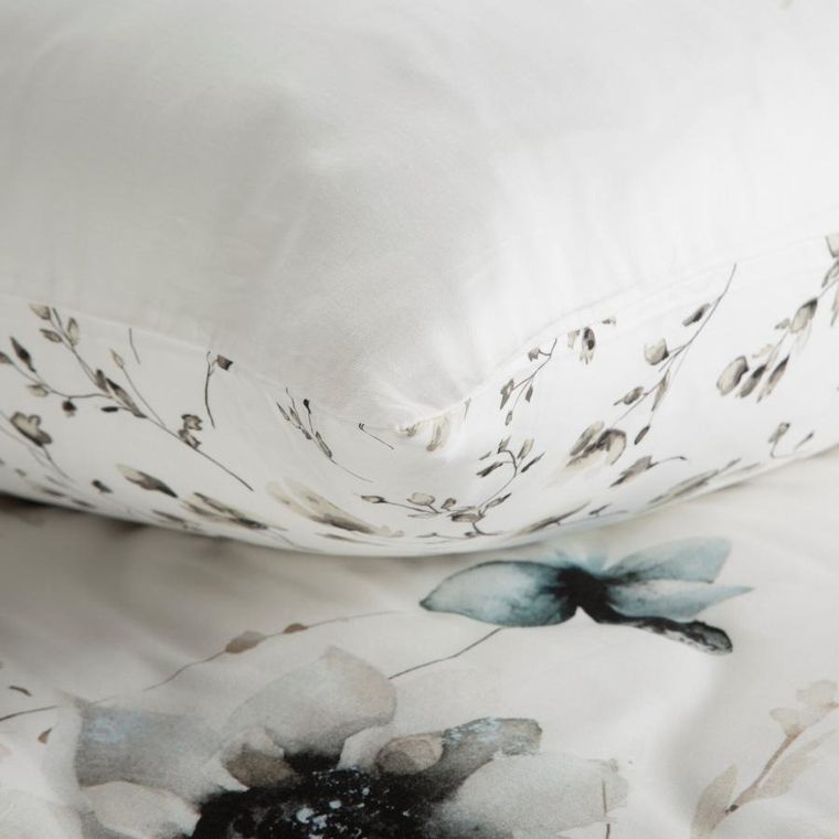 Eurofirany, komplet pościeli satynowej premium, 140-200 cm, biały