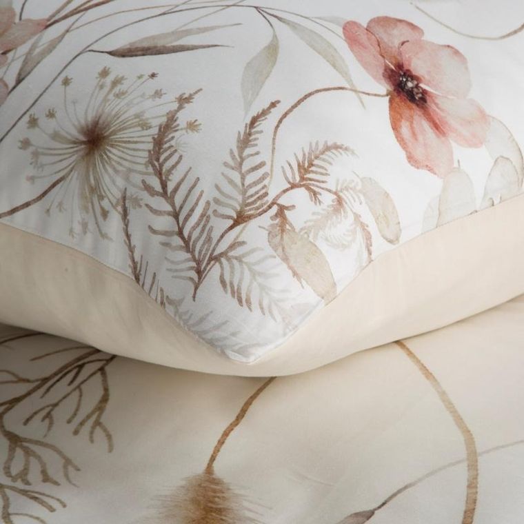 Eurofirany, komplet pościeli satynowej, premium24, 220-200 cm, biały