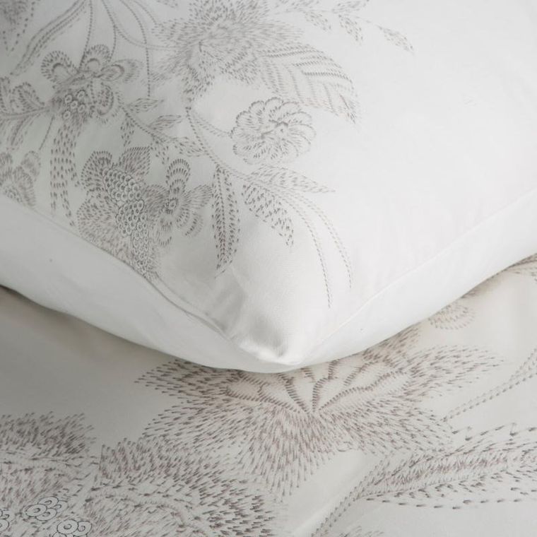 Eurofirany, komplet pościeli satynowej, premium27, 220-200 cm, biały