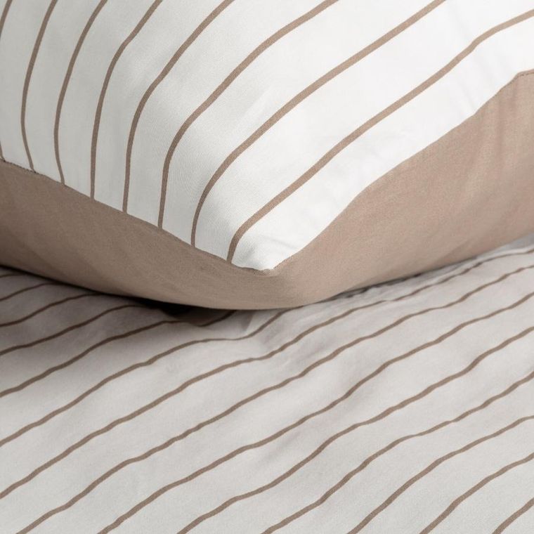 Eurofirany, komplet pościeli satynowej, Raya, 160-200 cm, biały