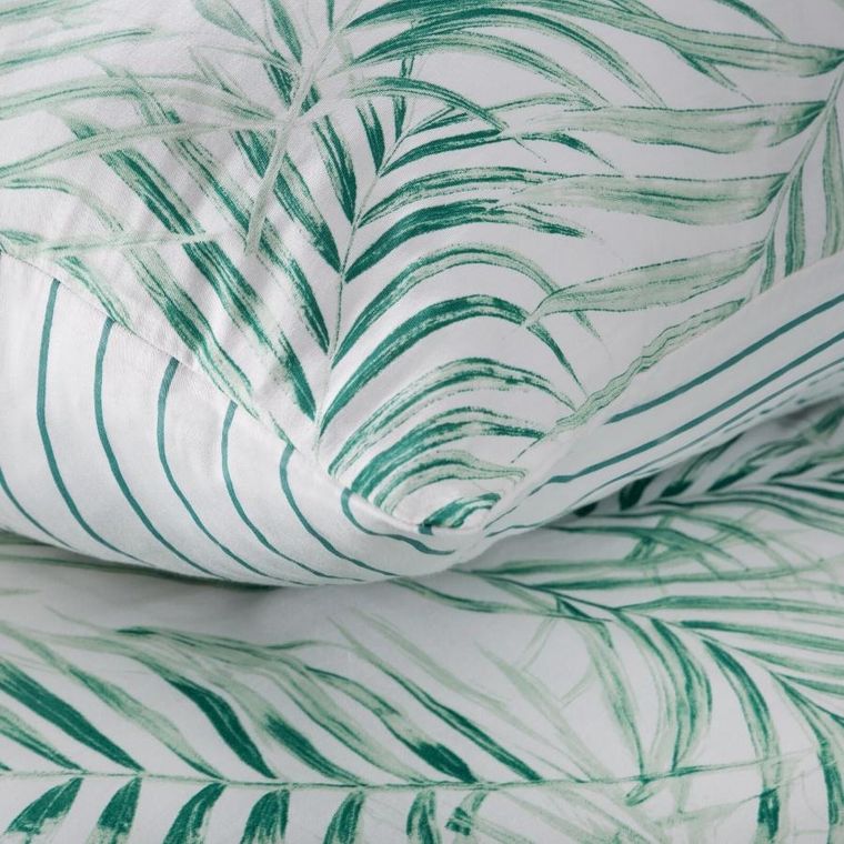 Eurofirany, komplet pościeli satynowej, Raya3, 140-200 cm, biały