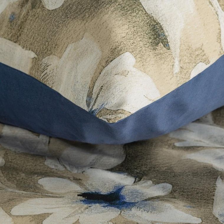 Eurofirany, komplet pościeli satynowej, Spring 66, 160-200 cm, jasnobeżowy