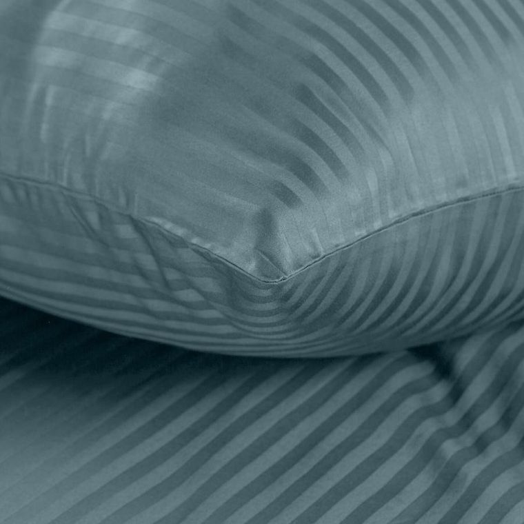 Eurofirany, komplet pościeli satynowej, Vera, 140-200 cm, morski