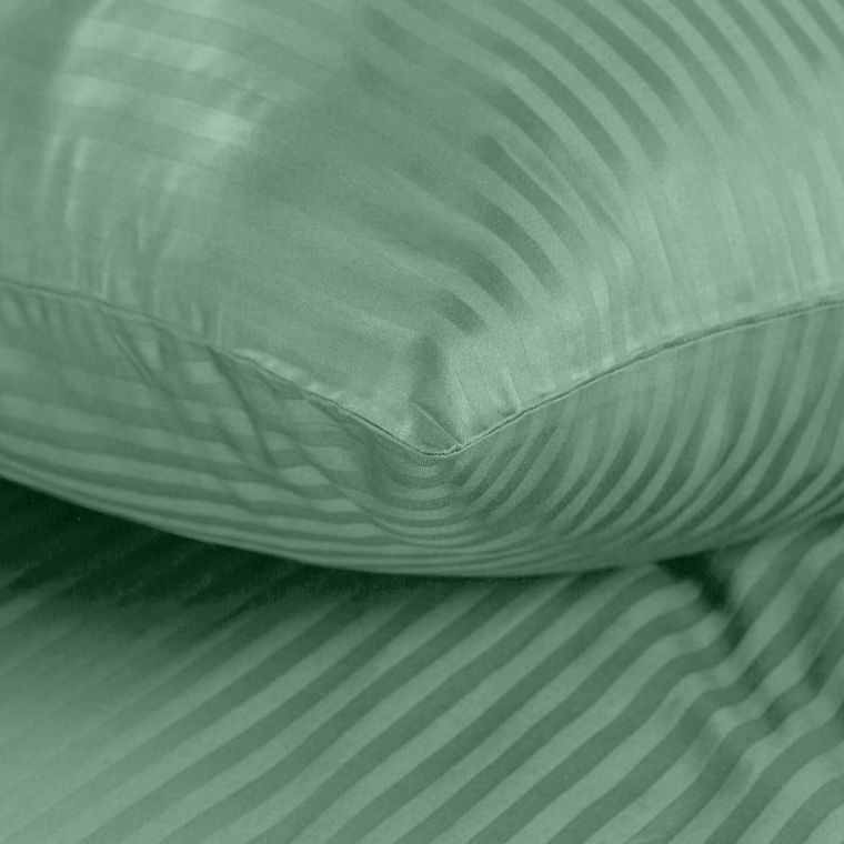 Eurofirany, komplet pościeli satynowej,, Vera, 220-200 cm, miętowy