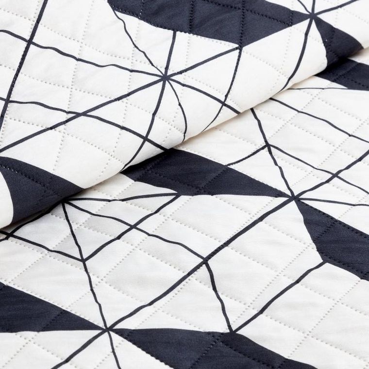 Eurofirany, narzuta d91 geo, 200-220 cm, beżowy