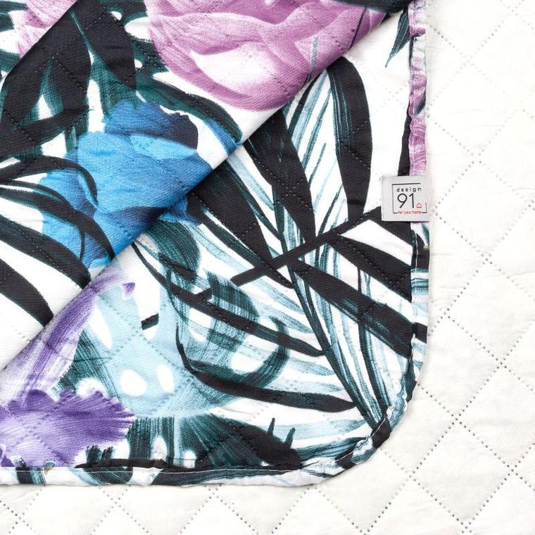 Eurofirany, narzuta d91 Malibu, 200-220 cm, biały