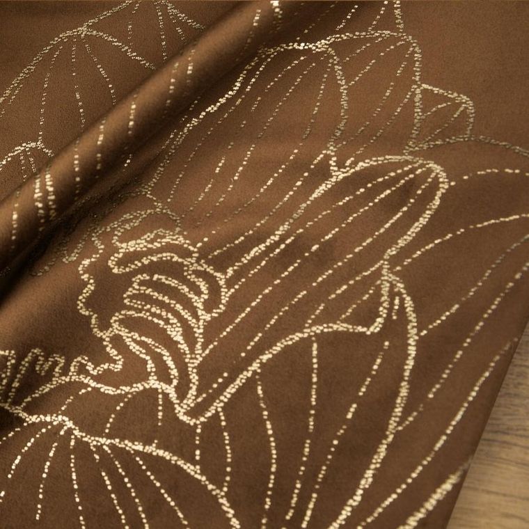 Eurofirany, obrus blink, 35-180 cm, brązowy