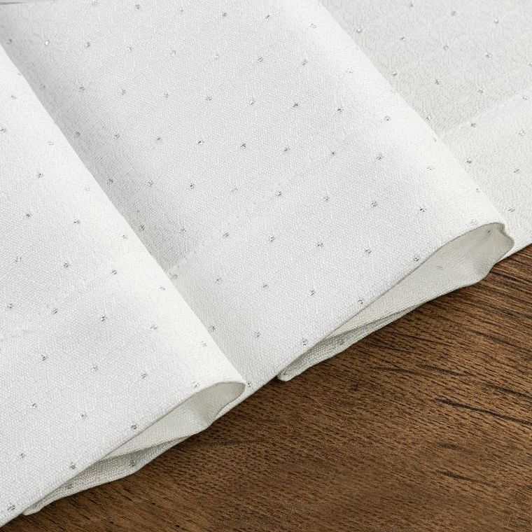 Eurofirany, obrus Ellen, 40-140 cm, biały