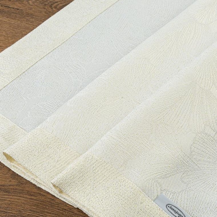 Eurofirany, obrus Lilian, 85-85 cm, kremowy