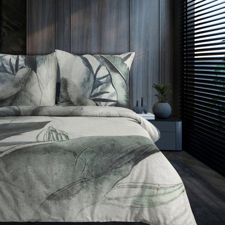 Eurofirany, pościel, artist, 220-200 cm, jasnoszary