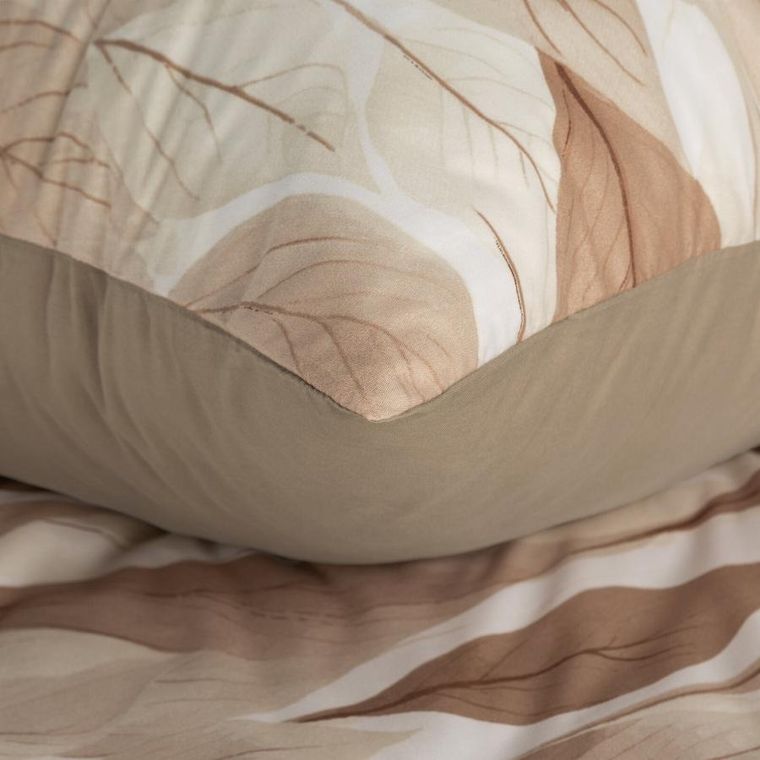 Eurofirany, pościel d91 Dafne, 160-200 cm, brązowy