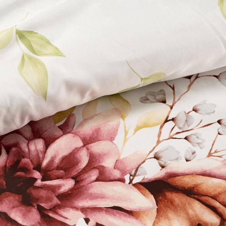 Eurofirany, pościel d91 Lea, 220-200 cm, biały