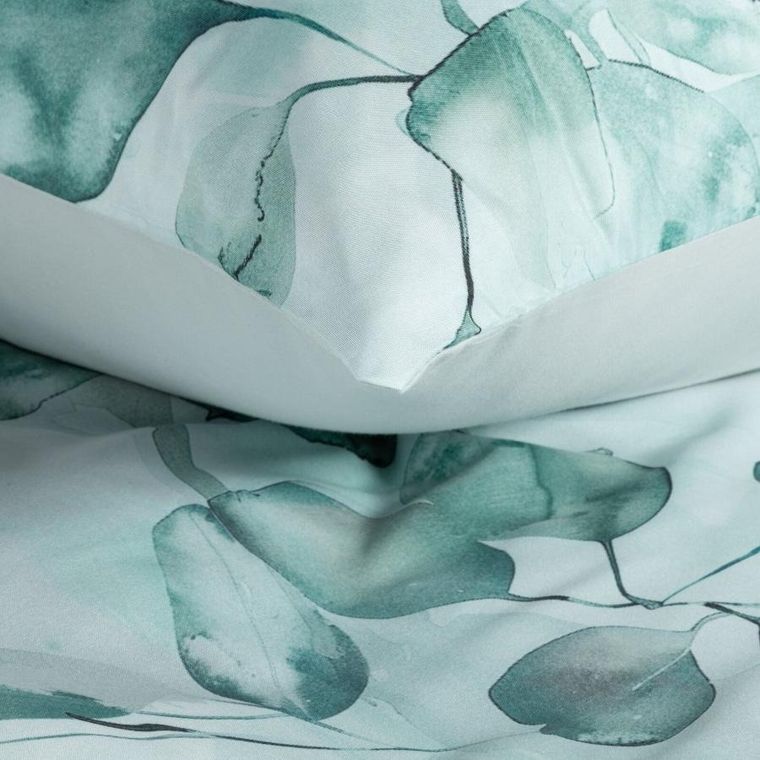 Eurofirany, pościel d91, Verano5, 140-200 cm, ciemnomiętowy