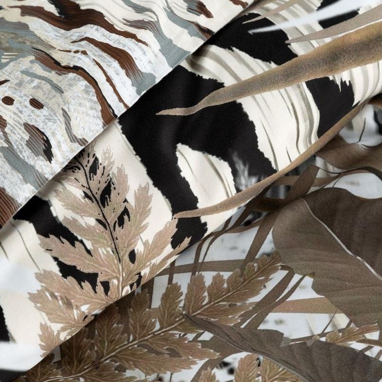 Eurofirany, pościel Eva, 160-200 cm, brązowy