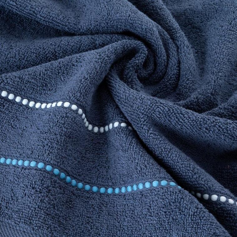 Eurofirany, ręcznik Suzi, 50-90 cm, granatowy