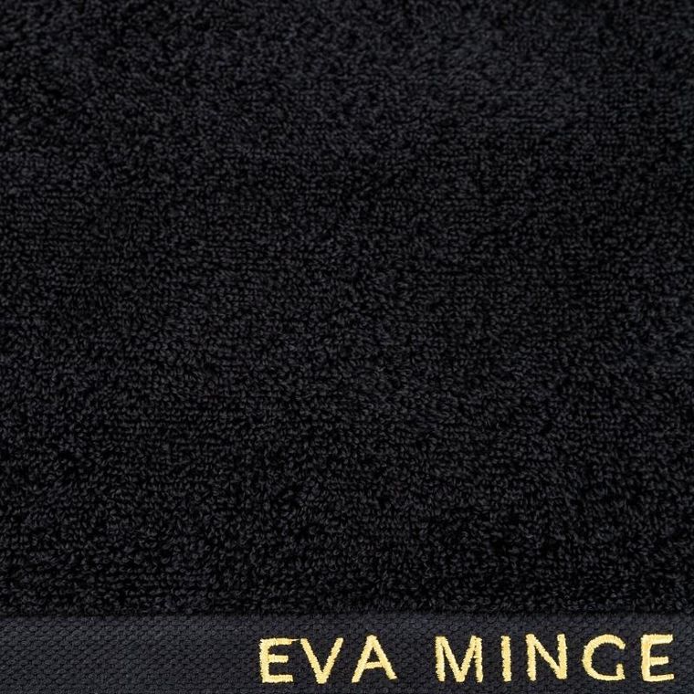 Eurofirany, ręcznik Venus, 70-140 cm, czarny