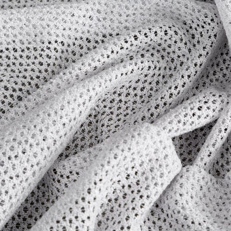 Eurofirany, zasłona gotowa, Aleksa, na taśmie, 140-270 cm, srebrny