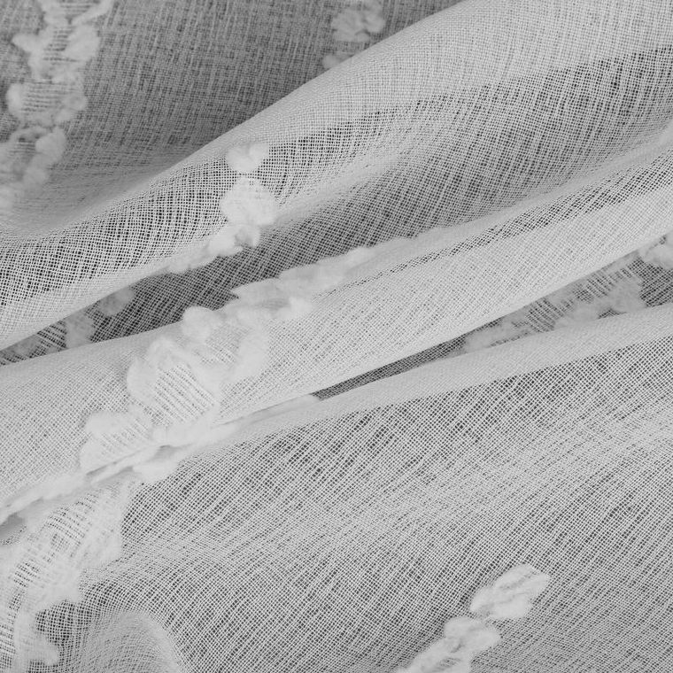 Eurofirany, zasłona gotowa, Aleni, 140-250 cm, srebrny