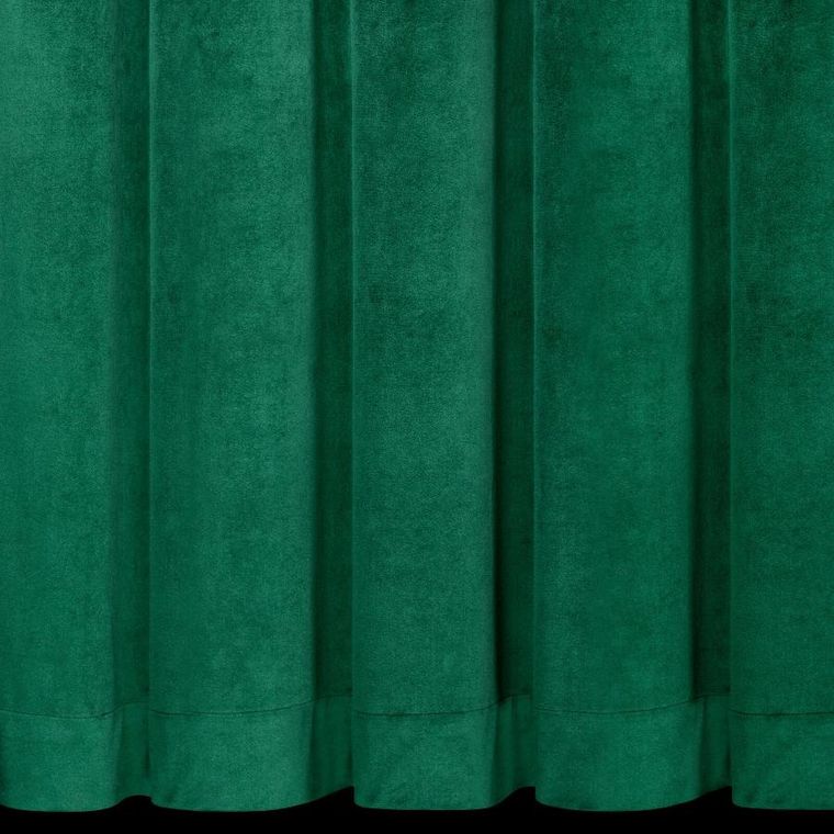 Eurofirany, zasłona gotowa, Alita, na szelkach, 140-250 cm, ciemnozielony