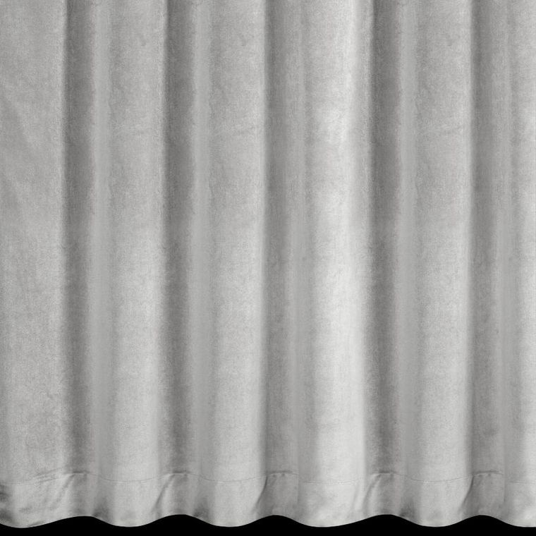 Eurofirany, zasłona gotowa, Alita, na szelkach, 140-250 cm, srebrny