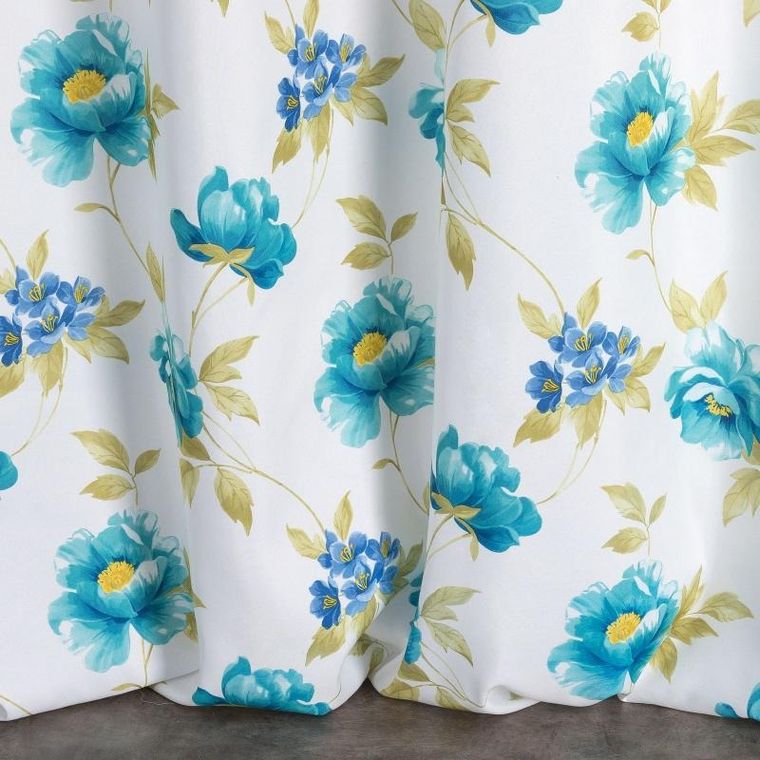 Eurofirany, zasłona gotowa Alma, 140-250 cm, niebieski