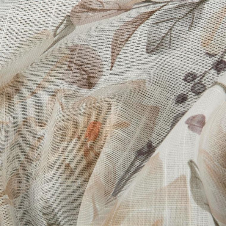 Eurofirany, zasłona gotowa, Amara, 140-250 cm, naturalny