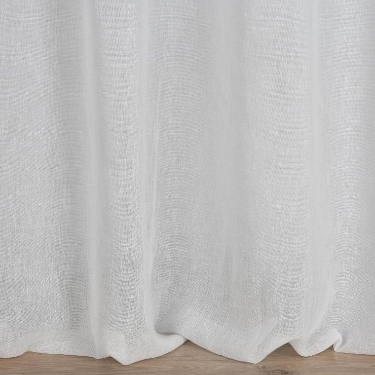 Eurofirany, zasłona gotowa, Angelica, 140-250 cm, biały