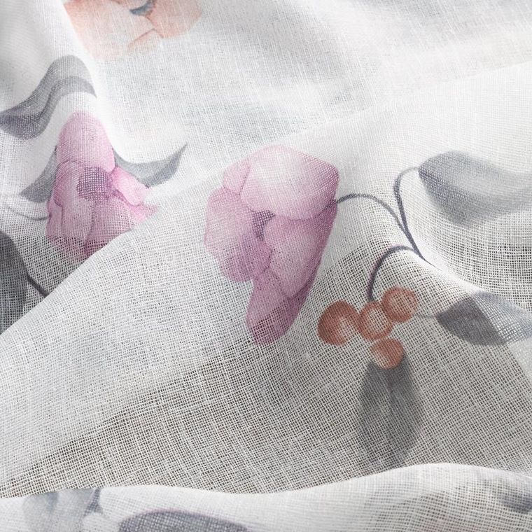 Eurofirany, zasłona gotowa, Antea, 140-250 cm, biały