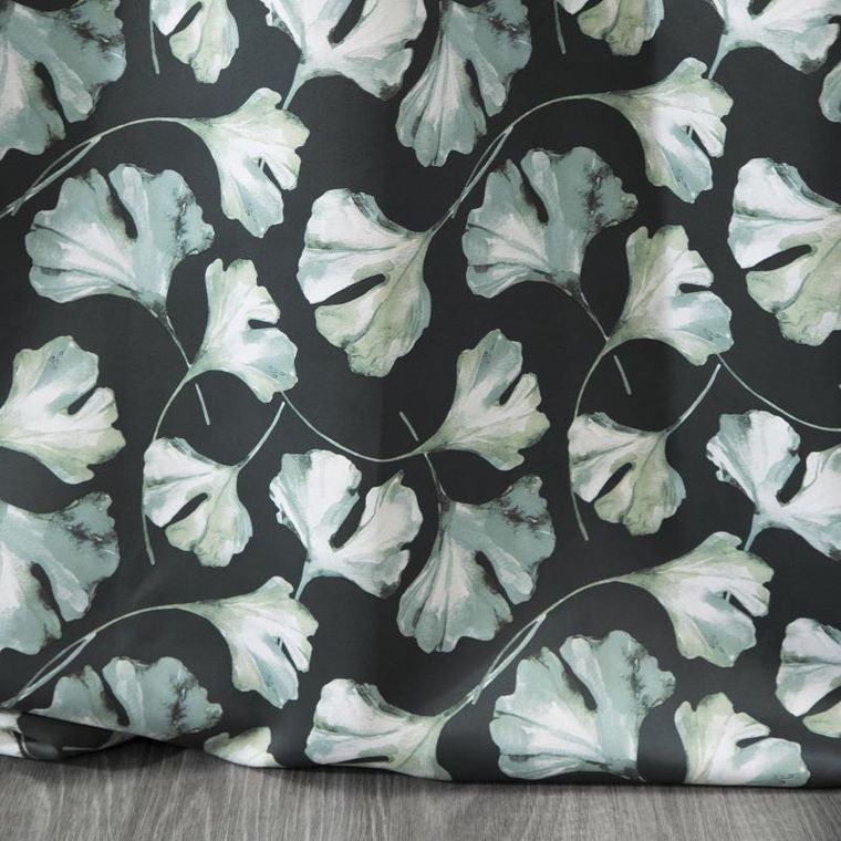 Eurofirany, zasłona gotowa D91 Aida, 140-250 cm, czarny