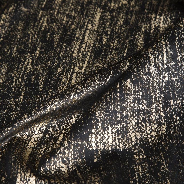 Eurofirany, zasłona gotowa, Dara, 140-250 cm, czarny