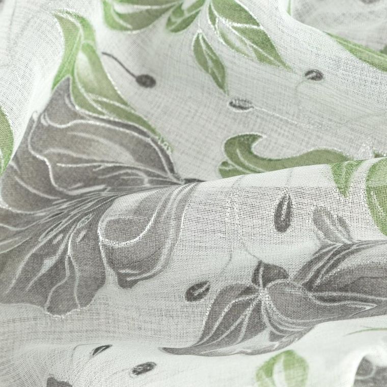 Eurofirany, zasłona gotowa, Dari, 140-250 cm, stalowy