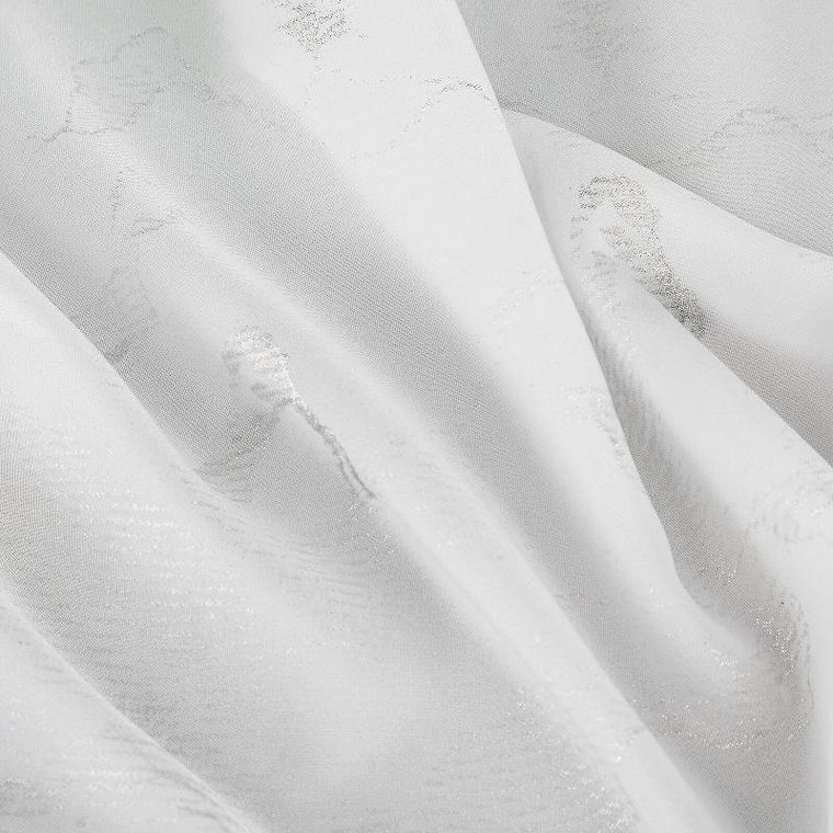 Eurofirany, zasłona gotowa, Emili, 140-250 cm, biały