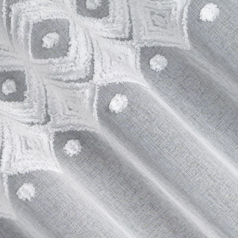 Eurofirany, zasłona gotowa Estera, 140-250 cm, biały