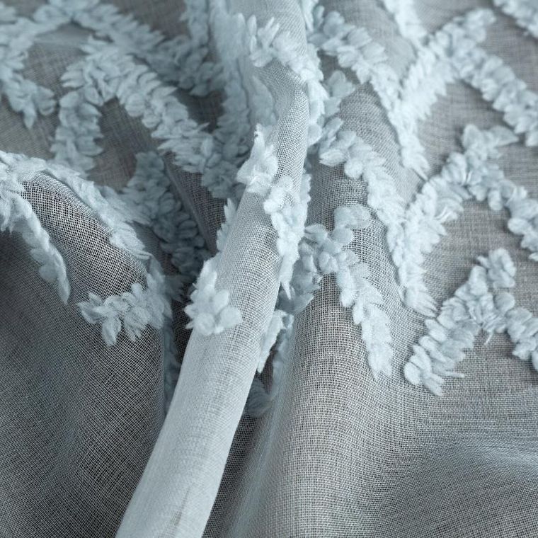 Eurofirany, zasłona gotowa, Esteri, 140-250 cm, niebieski