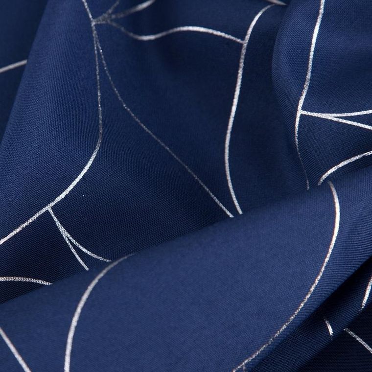 Eurofirany, zasłona gotowa, Evi, 140-250 cm, granatowy